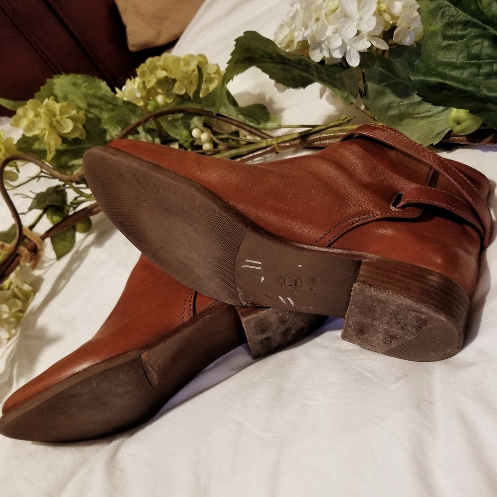 Tory Burch Leather Ankle Booties - Picture 5 of 8